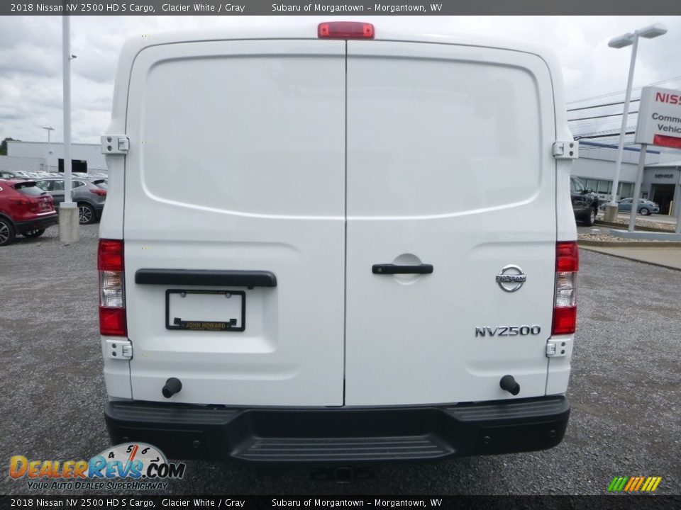 2018 Nissan NV 2500 HD S Cargo Glacier White / Gray Photo #5