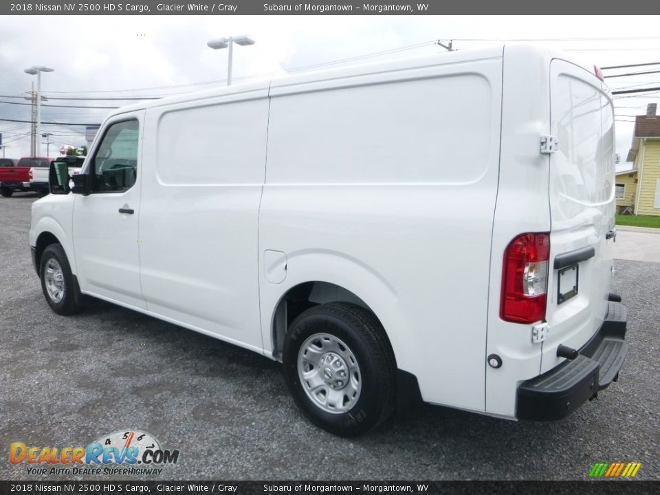 2018 Nissan NV 2500 HD S Cargo Glacier White / Gray Photo #6