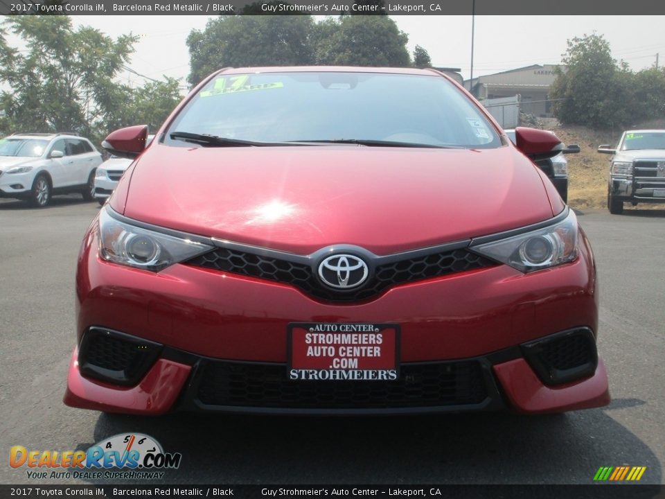 2017 Toyota Corolla iM Barcelona Red Metallic / Black Photo #2