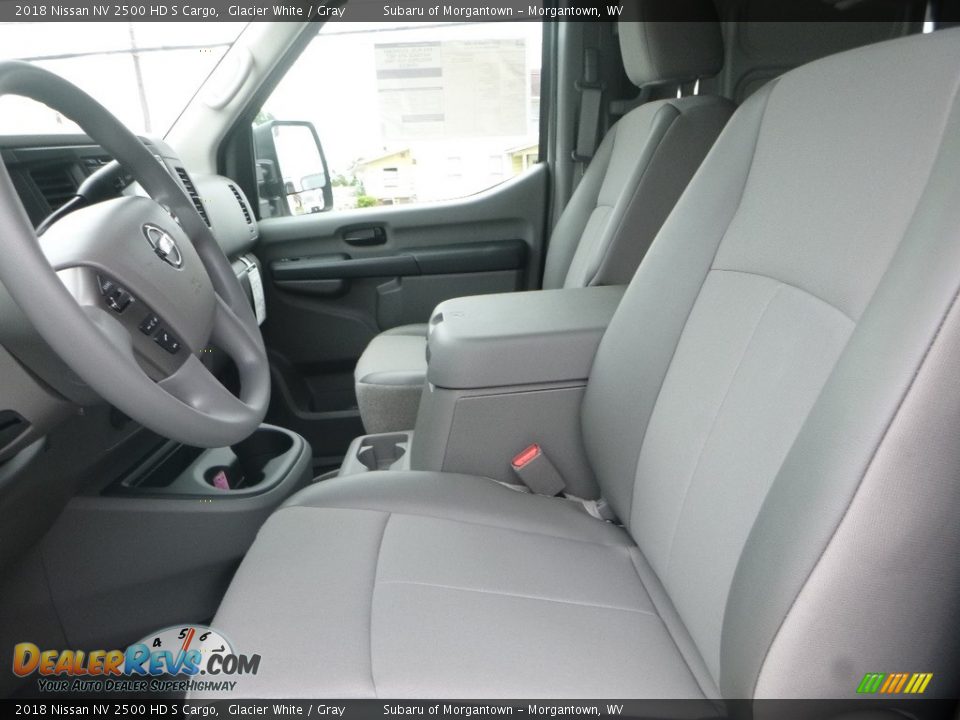 2018 Nissan NV 2500 HD S Cargo Glacier White / Gray Photo #14