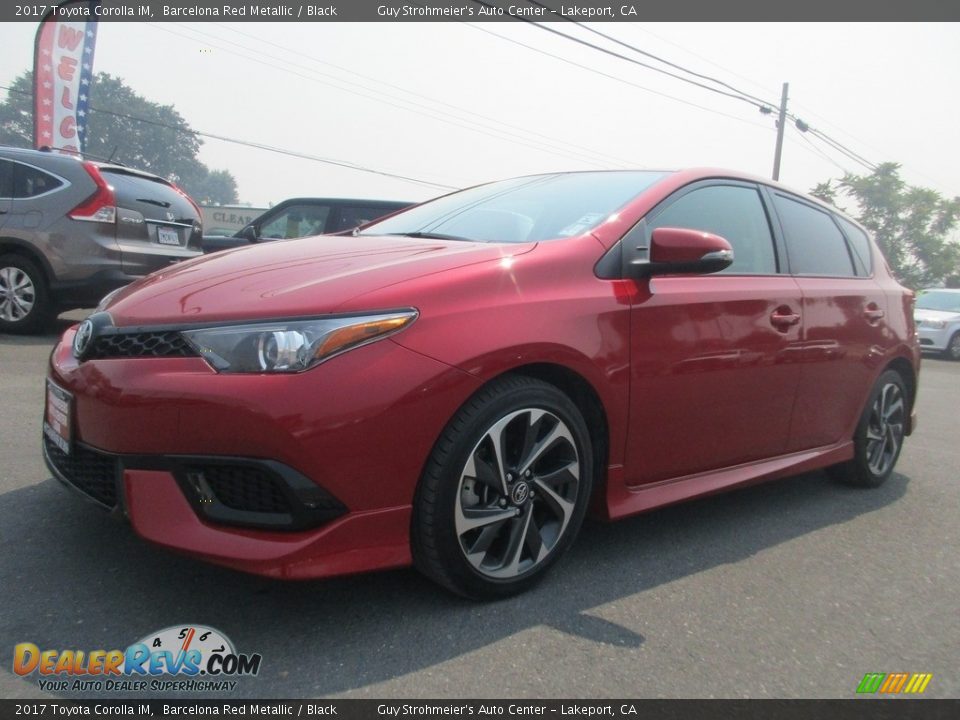 2017 Toyota Corolla iM Barcelona Red Metallic / Black Photo #3