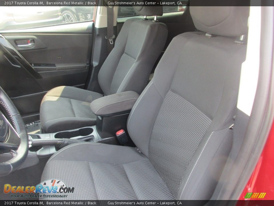 2017 Toyota Corolla iM Barcelona Red Metallic / Black Photo #8