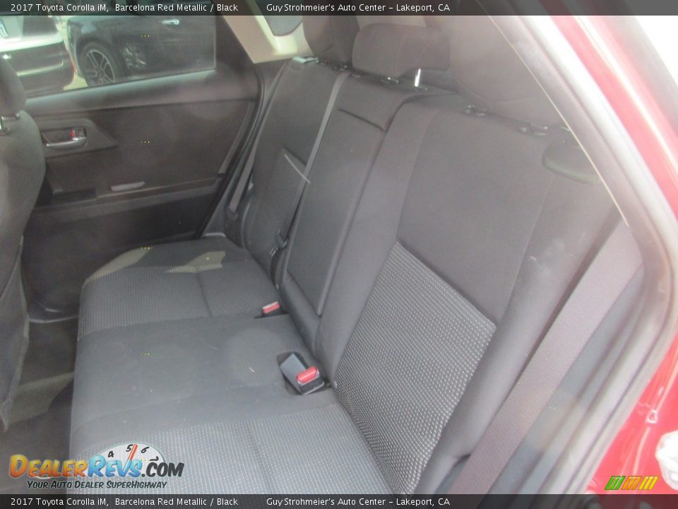 2017 Toyota Corolla iM Barcelona Red Metallic / Black Photo #9