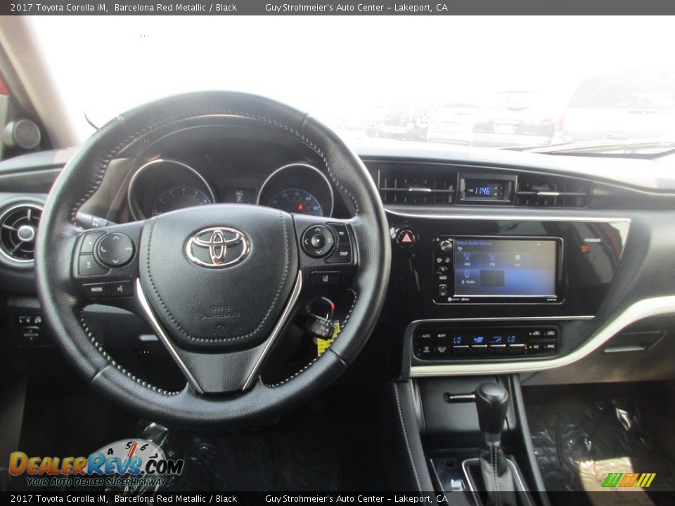 2017 Toyota Corolla iM Barcelona Red Metallic / Black Photo #10