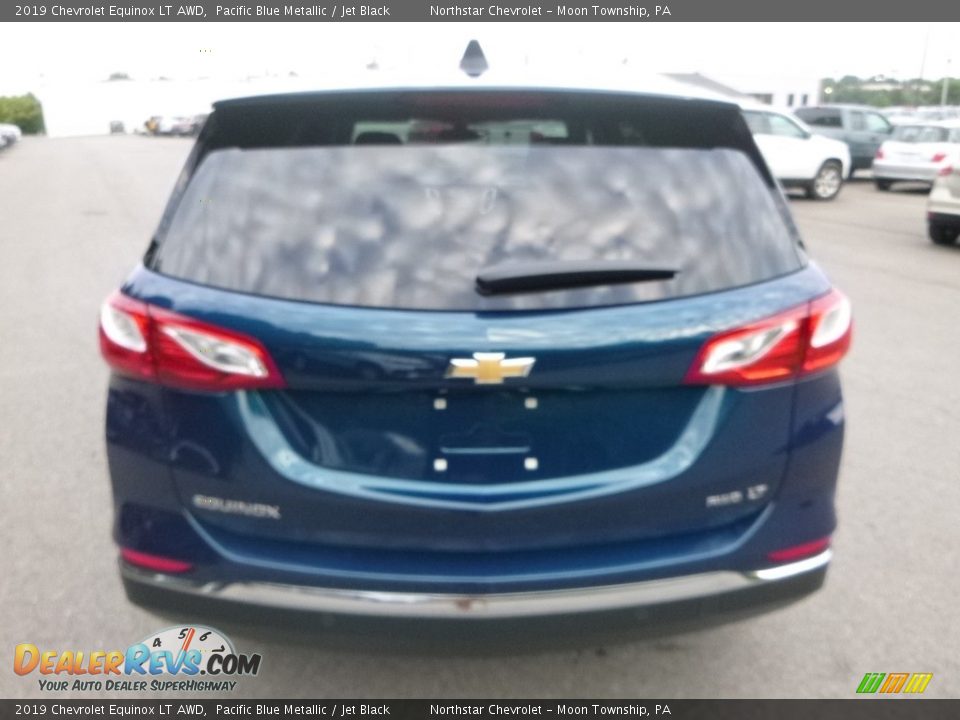 2019 Chevrolet Equinox LT AWD Pacific Blue Metallic / Jet Black Photo #4