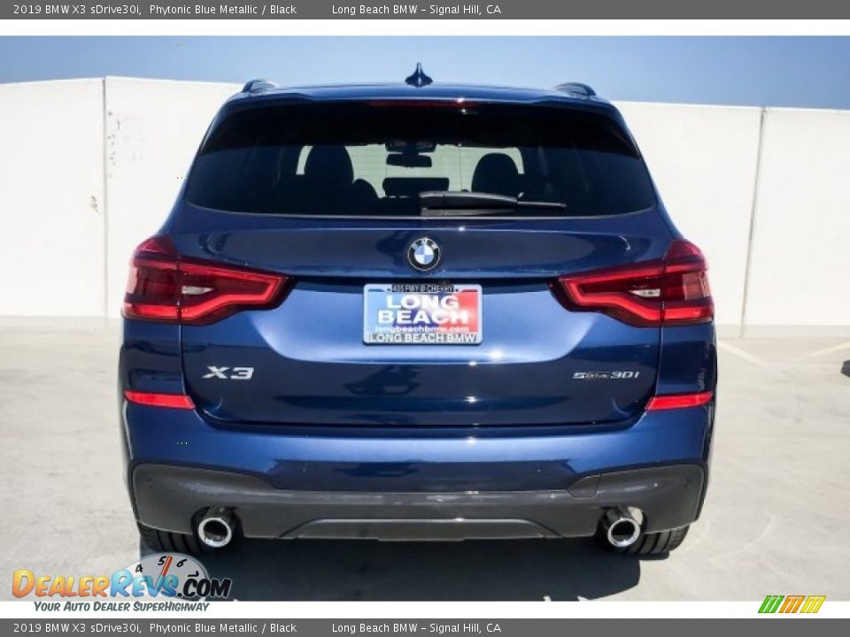 2019 BMW X3 sDrive30i Phytonic Blue Metallic / Black Photo #3