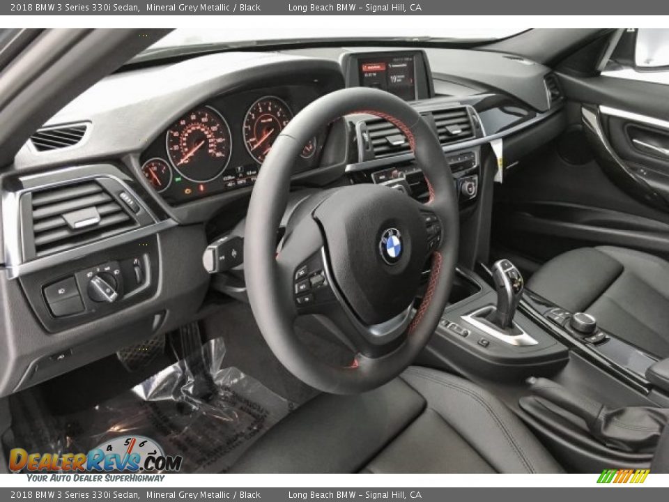2018 BMW 3 Series 330i Sedan Mineral Grey Metallic / Black Photo #4