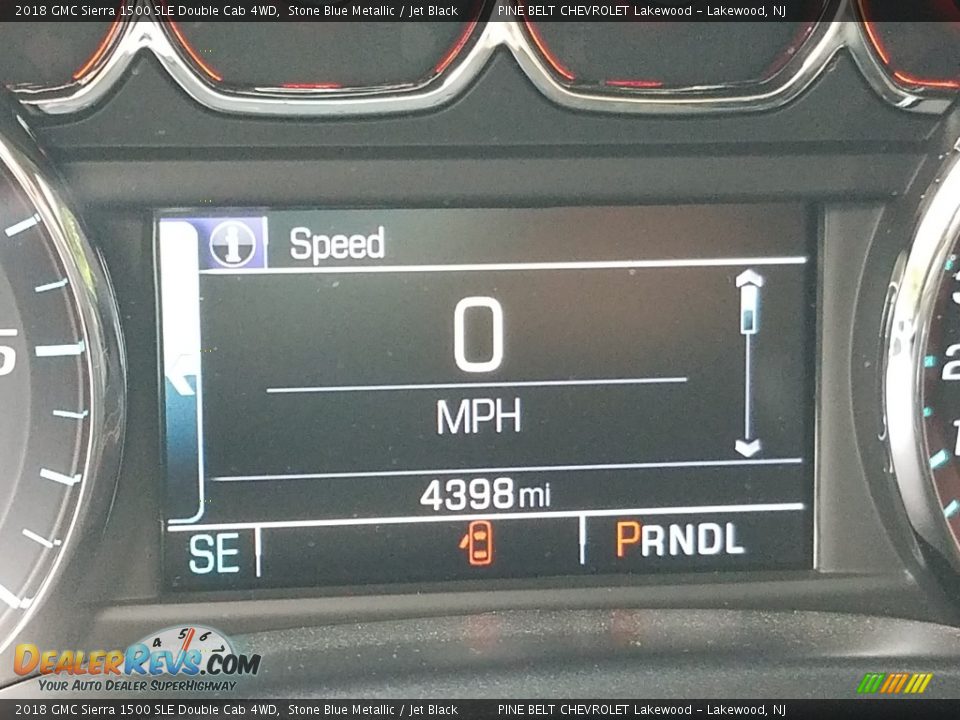 2018 GMC Sierra 1500 SLE Double Cab 4WD Stone Blue Metallic / Jet Black Photo #5