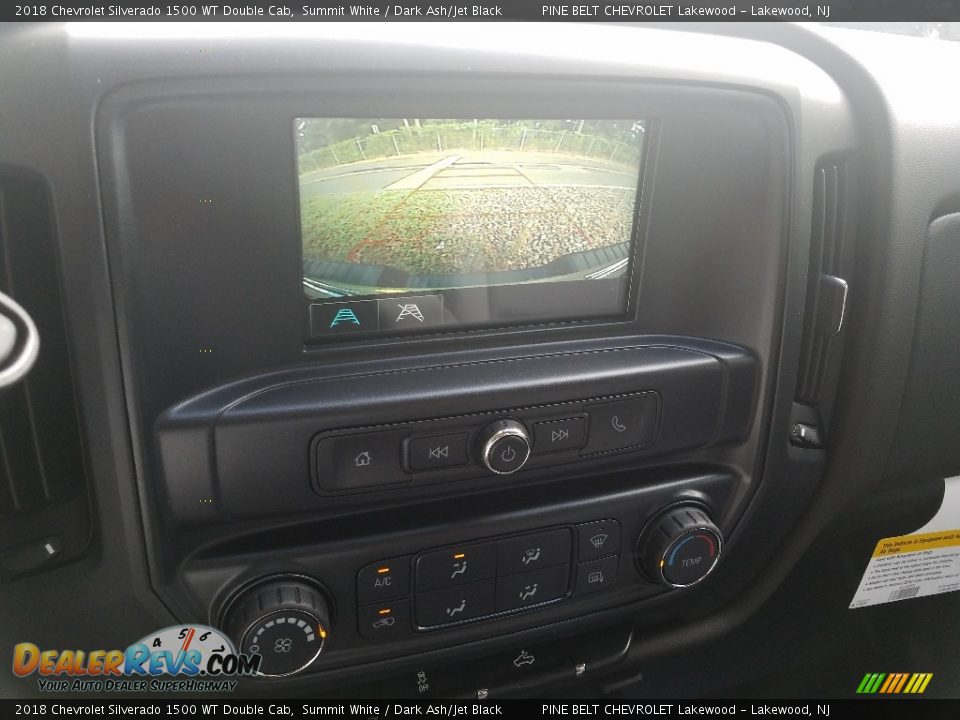 2018 Chevrolet Silverado 1500 WT Double Cab Summit White / Dark Ash/Jet Black Photo #10