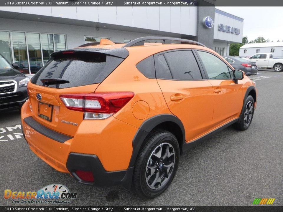 2019 Subaru Crosstrek 2.0i Premium Sunshine Orange / Gray Photo #4