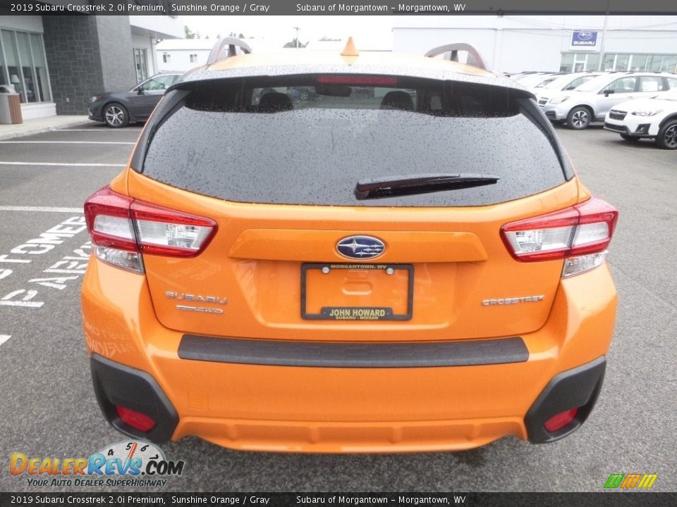2019 Subaru Crosstrek 2.0i Premium Sunshine Orange / Gray Photo #5