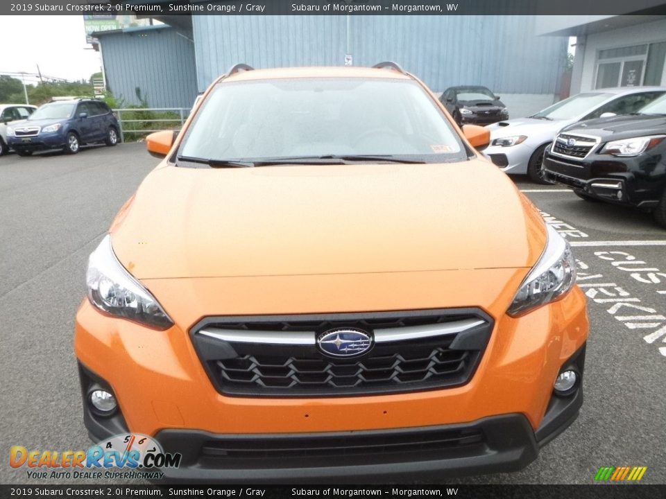 2019 Subaru Crosstrek 2.0i Premium Sunshine Orange / Gray Photo #9