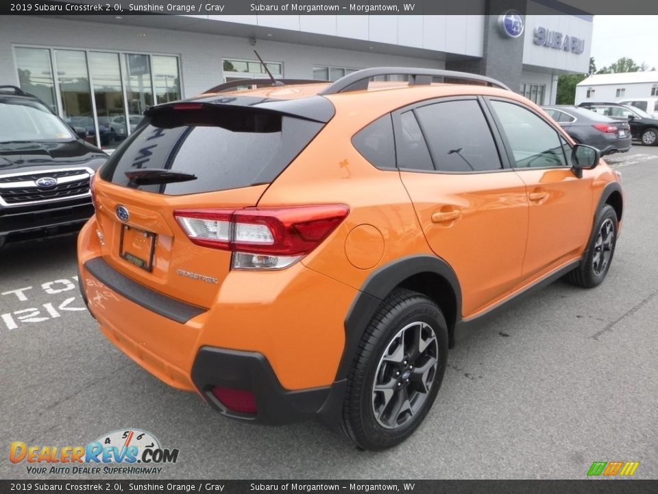 2019 Subaru Crosstrek 2.0i Sunshine Orange / Gray Photo #4