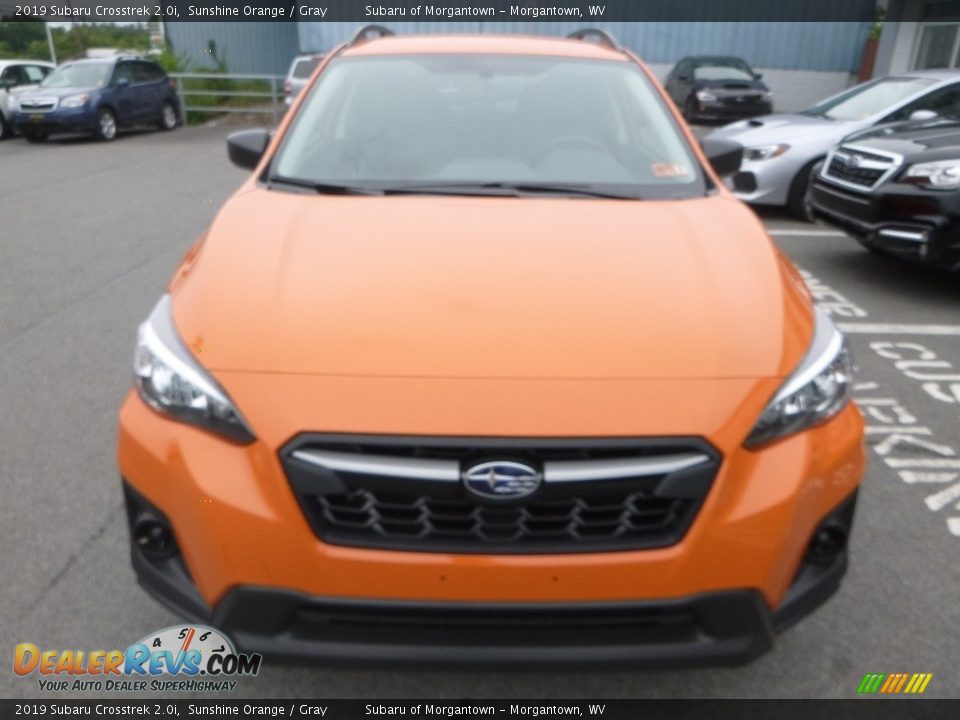 2019 Subaru Crosstrek 2.0i Sunshine Orange / Gray Photo #9