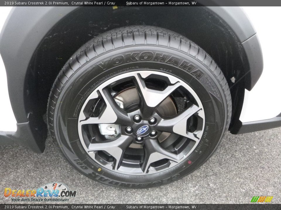 2019 Subaru Crosstrek 2.0i Premium Crystal White Pearl / Gray Photo #2