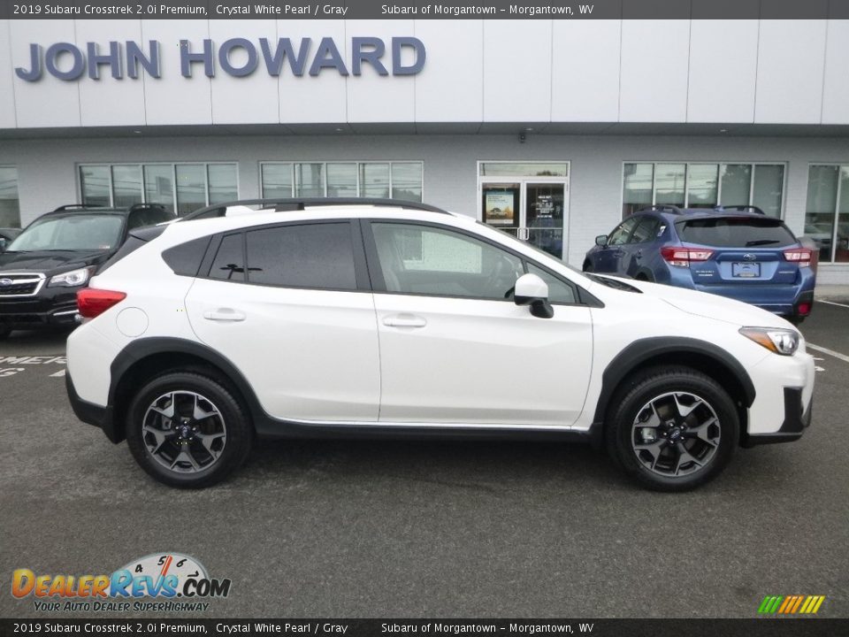 2019 Subaru Crosstrek 2.0i Premium Crystal White Pearl / Gray Photo #3