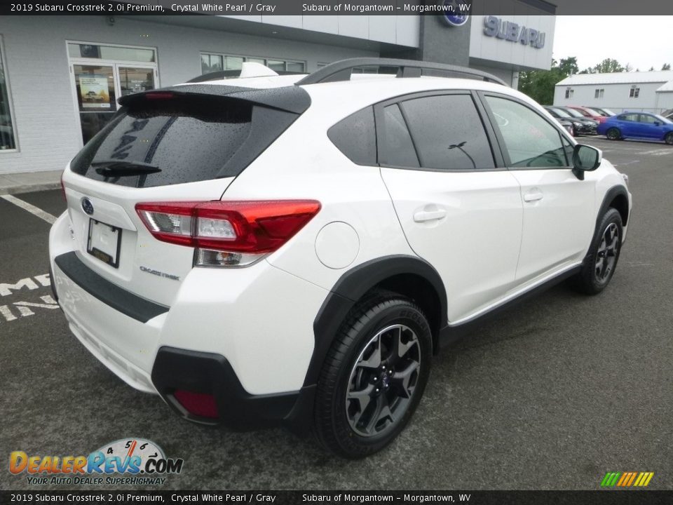 2019 Subaru Crosstrek 2.0i Premium Crystal White Pearl / Gray Photo #4