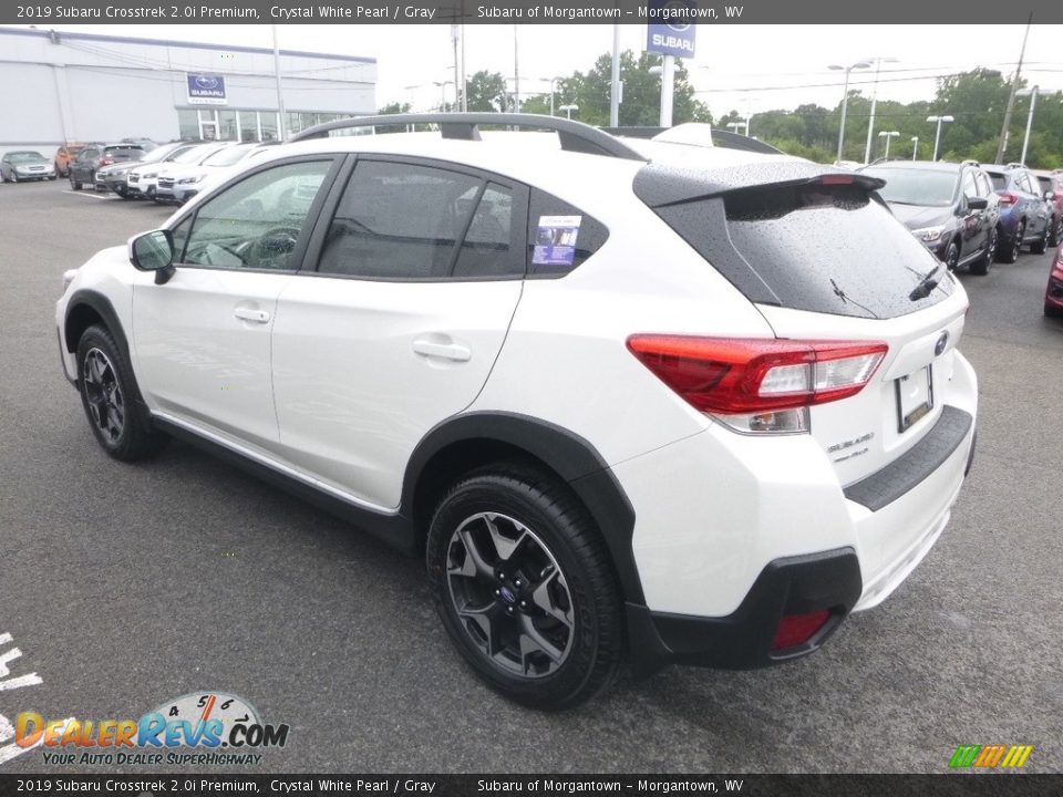 2019 Subaru Crosstrek 2.0i Premium Crystal White Pearl / Gray Photo #6