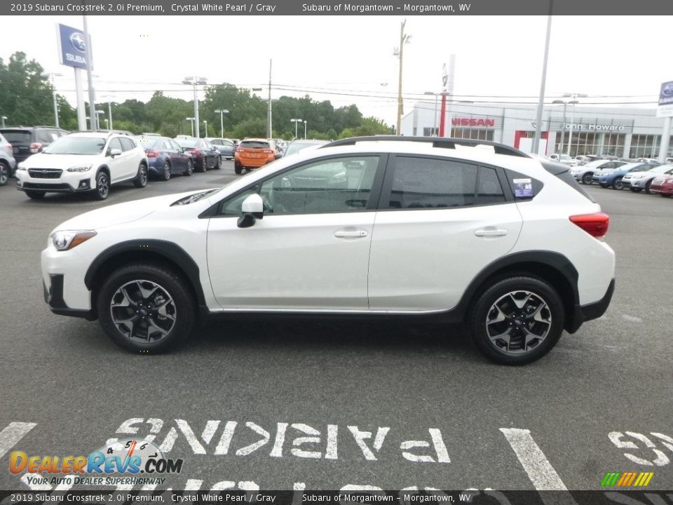 2019 Subaru Crosstrek 2.0i Premium Crystal White Pearl / Gray Photo #7