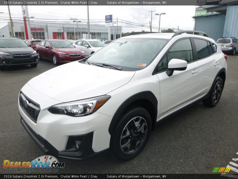 2019 Subaru Crosstrek 2.0i Premium Crystal White Pearl / Gray Photo #8