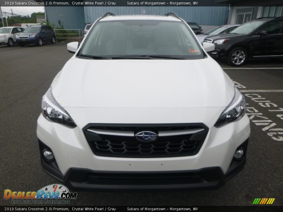 2019 Subaru Crosstrek 2.0i Premium Crystal White Pearl / Gray Photo #9