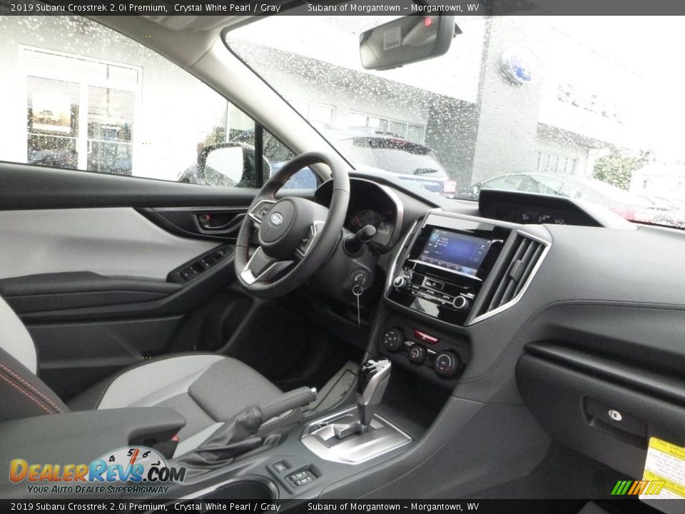 2019 Subaru Crosstrek 2.0i Premium Crystal White Pearl / Gray Photo #11