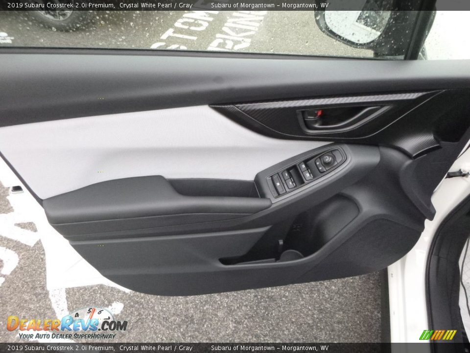 2019 Subaru Crosstrek 2.0i Premium Crystal White Pearl / Gray Photo #14