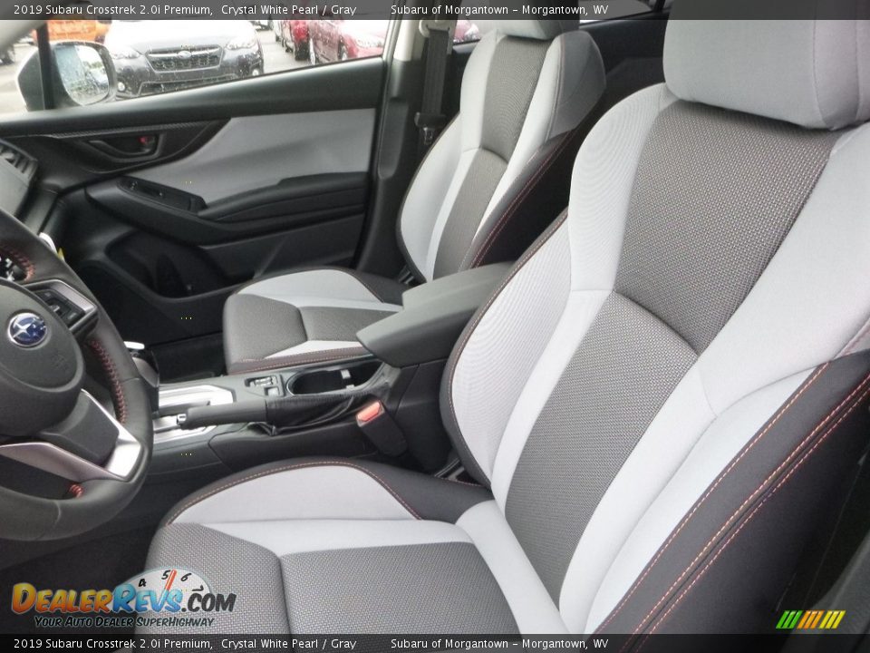 2019 Subaru Crosstrek 2.0i Premium Crystal White Pearl / Gray Photo #15