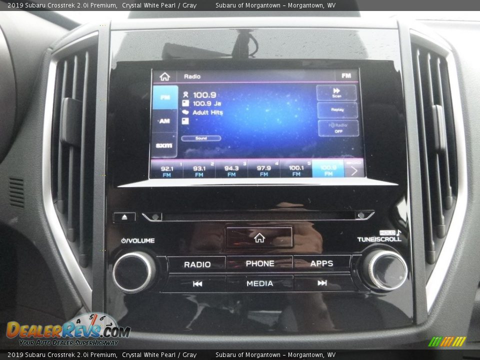2019 Subaru Crosstrek 2.0i Premium Crystal White Pearl / Gray Photo #17
