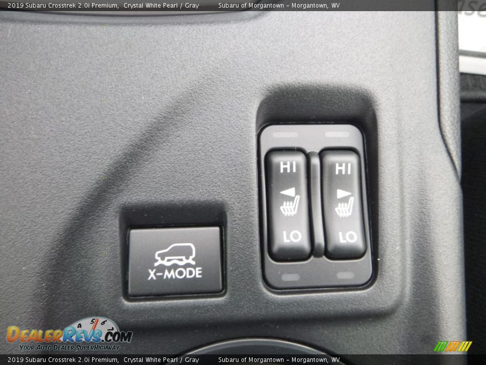 2019 Subaru Crosstrek 2.0i Premium Crystal White Pearl / Gray Photo #19