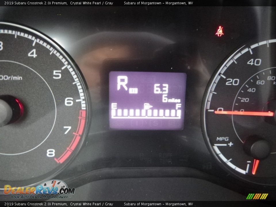 2019 Subaru Crosstrek 2.0i Premium Crystal White Pearl / Gray Photo #20