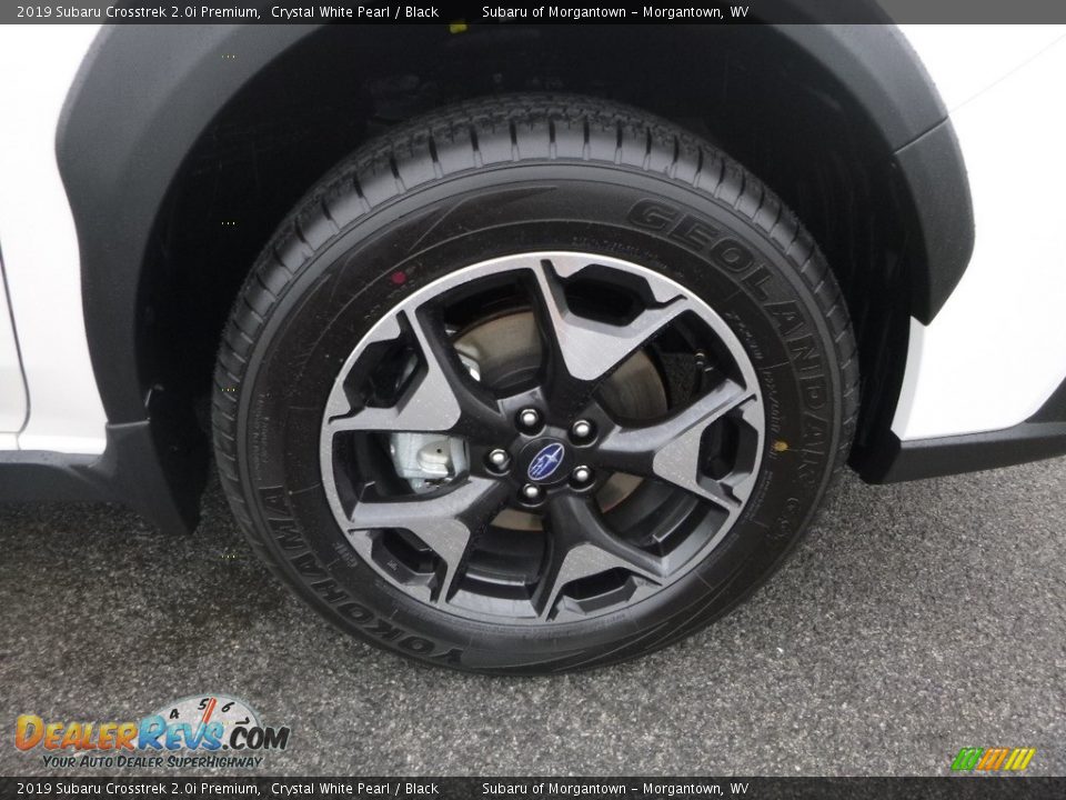 2019 Subaru Crosstrek 2.0i Premium Crystal White Pearl / Black Photo #2