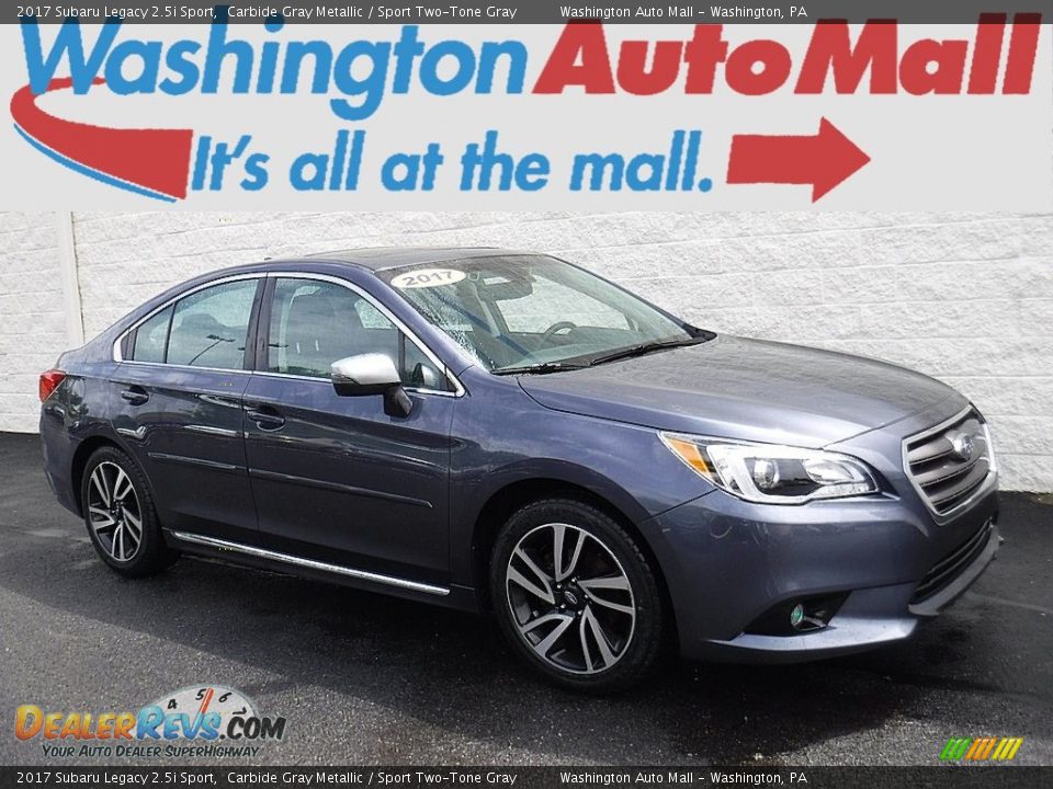 2017 Subaru Legacy 2.5i Sport Carbide Gray Metallic / Sport Two-Tone Gray Photo #1