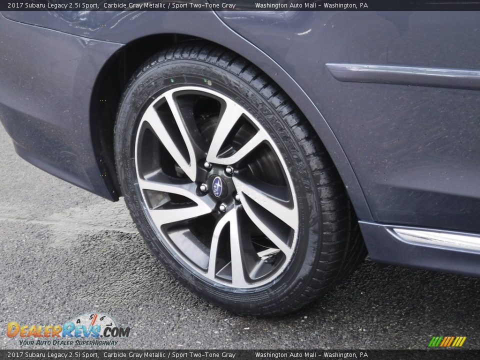 2017 Subaru Legacy 2.5i Sport Carbide Gray Metallic / Sport Two-Tone Gray Photo #3
