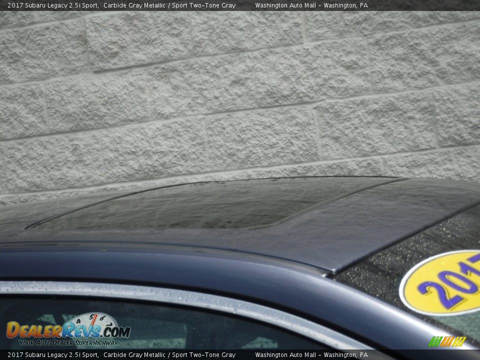 2017 Subaru Legacy 2.5i Sport Carbide Gray Metallic / Sport Two-Tone Gray Photo #4