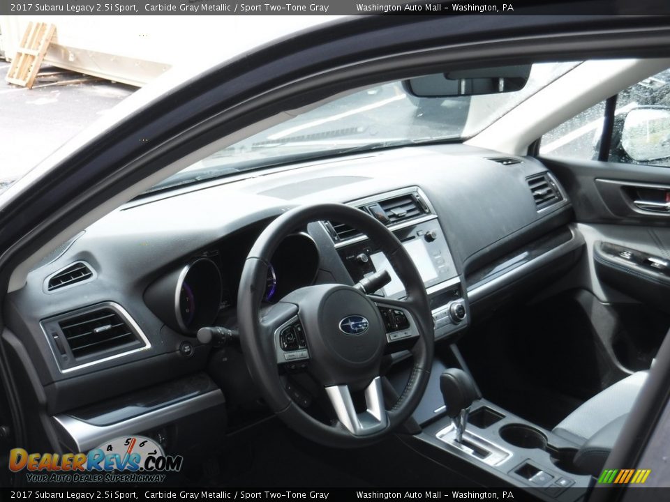 2017 Subaru Legacy 2.5i Sport Carbide Gray Metallic / Sport Two-Tone Gray Photo #13