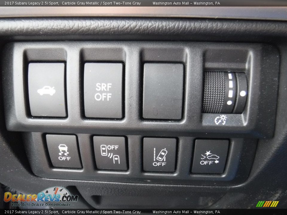 2017 Subaru Legacy 2.5i Sport Carbide Gray Metallic / Sport Two-Tone Gray Photo #15