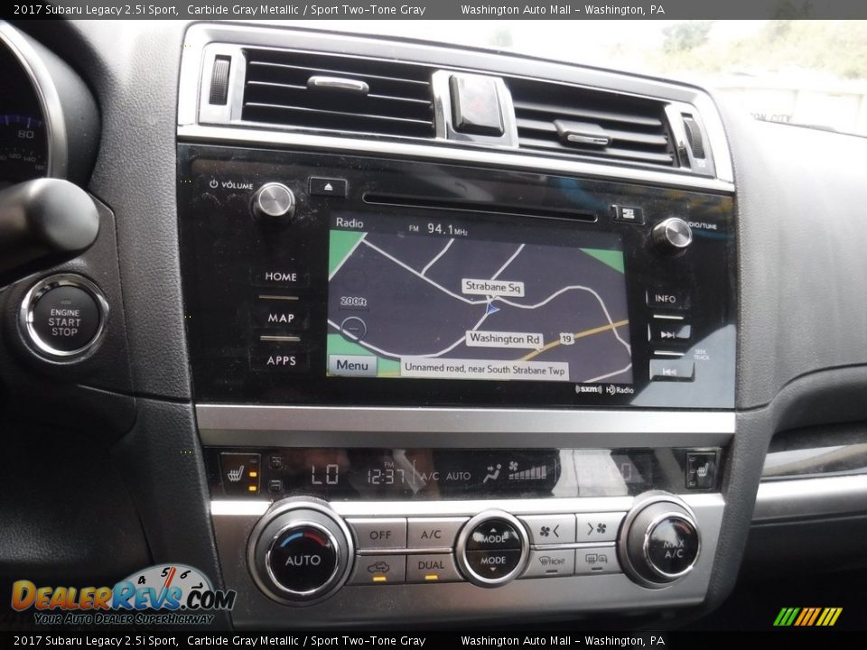 2017 Subaru Legacy 2.5i Sport Carbide Gray Metallic / Sport Two-Tone Gray Photo #16