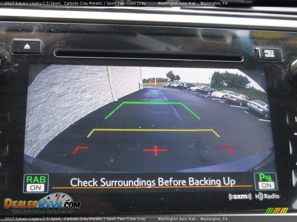 2017 Subaru Legacy 2.5i Sport Carbide Gray Metallic / Sport Two-Tone Gray Photo #17