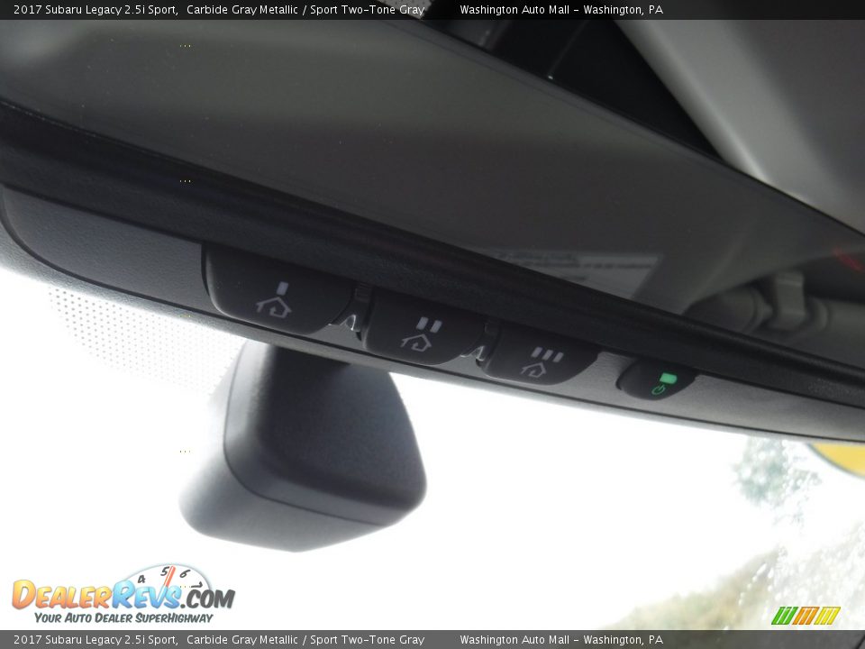 2017 Subaru Legacy 2.5i Sport Carbide Gray Metallic / Sport Two-Tone Gray Photo #20