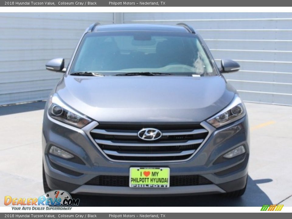 2018 Hyundai Tucson Value Coliseum Gray / Black Photo #2