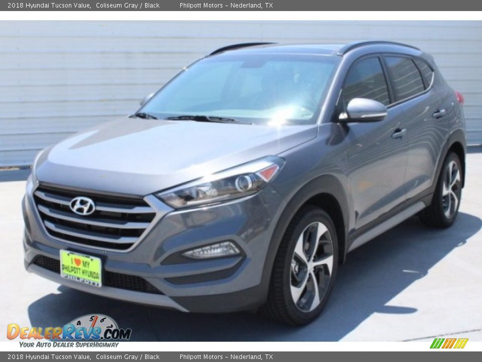 2018 Hyundai Tucson Value Coliseum Gray / Black Photo #3