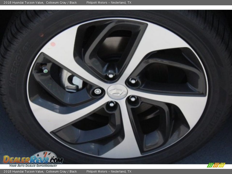 2018 Hyundai Tucson Value Coliseum Gray / Black Photo #5