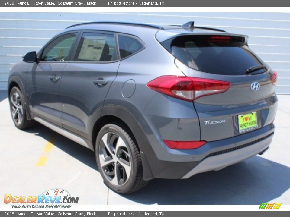 2018 Hyundai Tucson Value Coliseum Gray / Black Photo #7