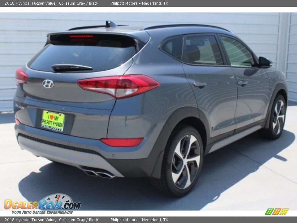 2018 Hyundai Tucson Value Coliseum Gray / Black Photo #9