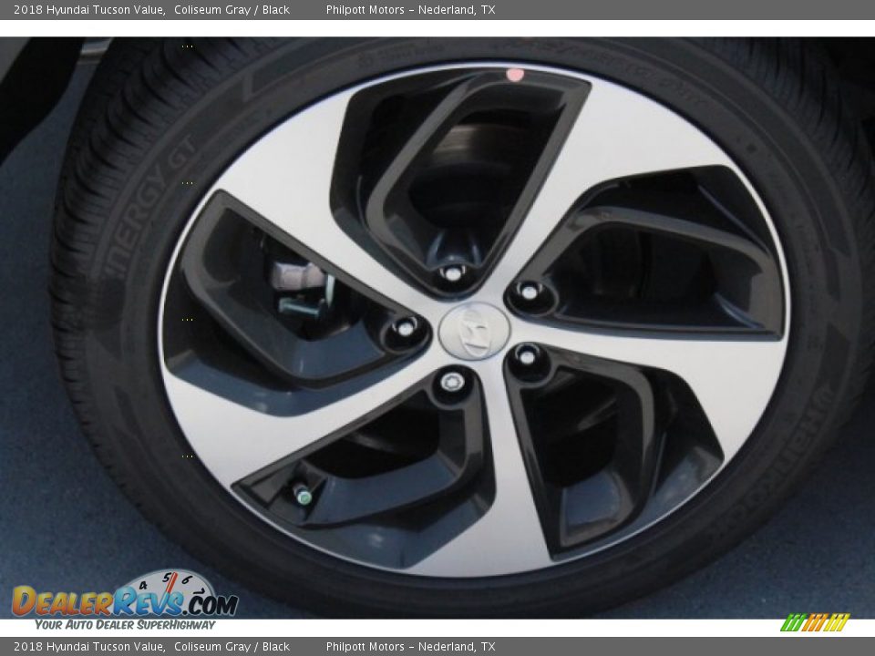 2018 Hyundai Tucson Value Coliseum Gray / Black Photo #10