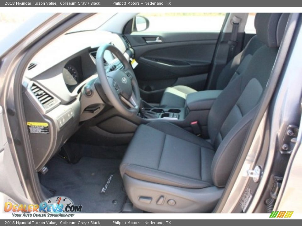2018 Hyundai Tucson Value Coliseum Gray / Black Photo #14