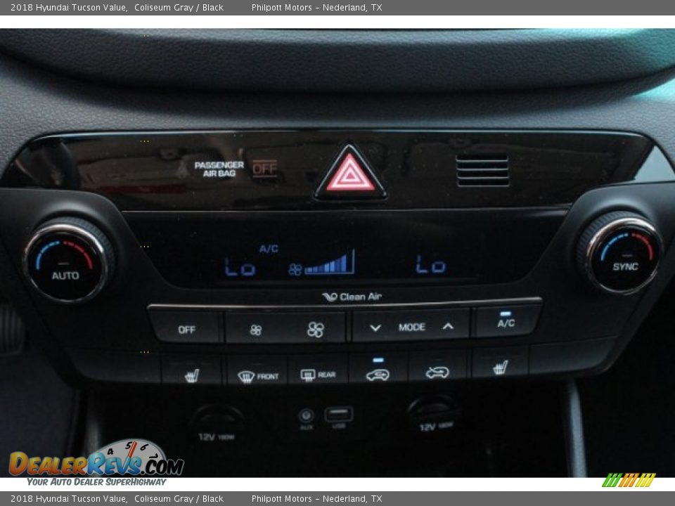 2018 Hyundai Tucson Value Coliseum Gray / Black Photo #17