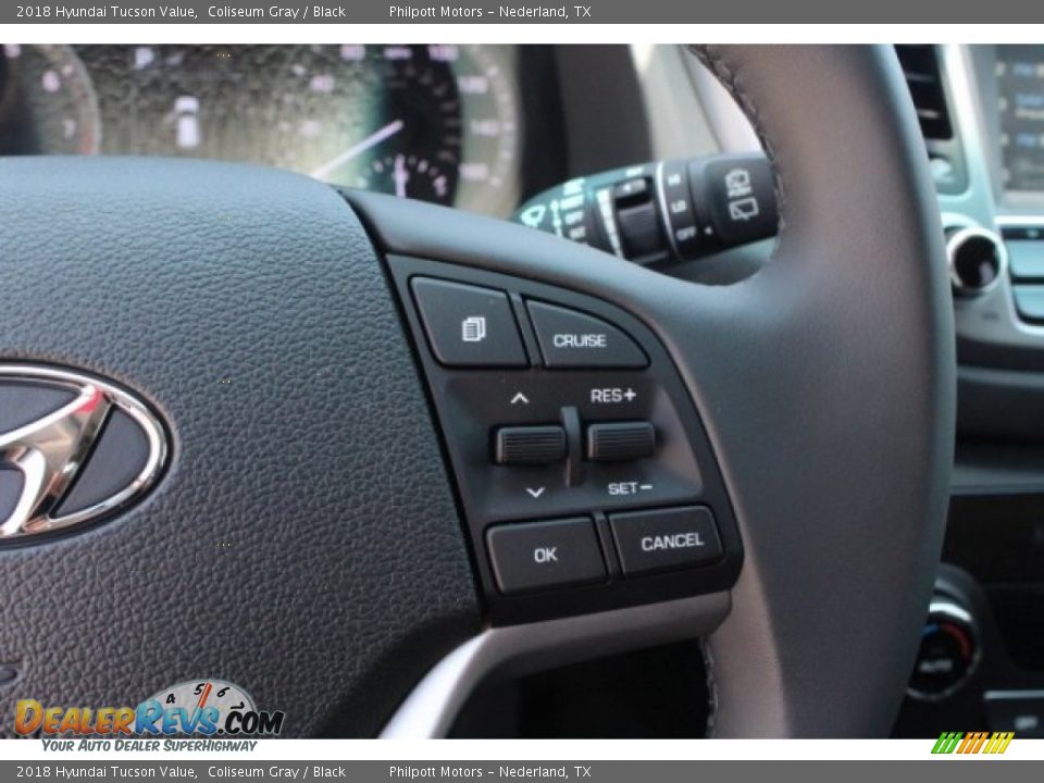 2018 Hyundai Tucson Value Coliseum Gray / Black Photo #21