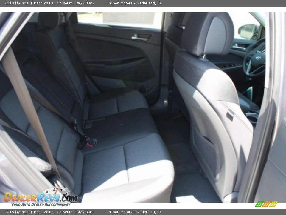 2018 Hyundai Tucson Value Coliseum Gray / Black Photo #30